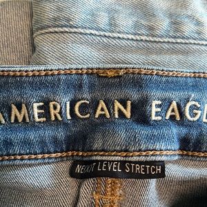 American Eagle jeans size 8 style #7168150807 from 01/2019. Hi rise jegging